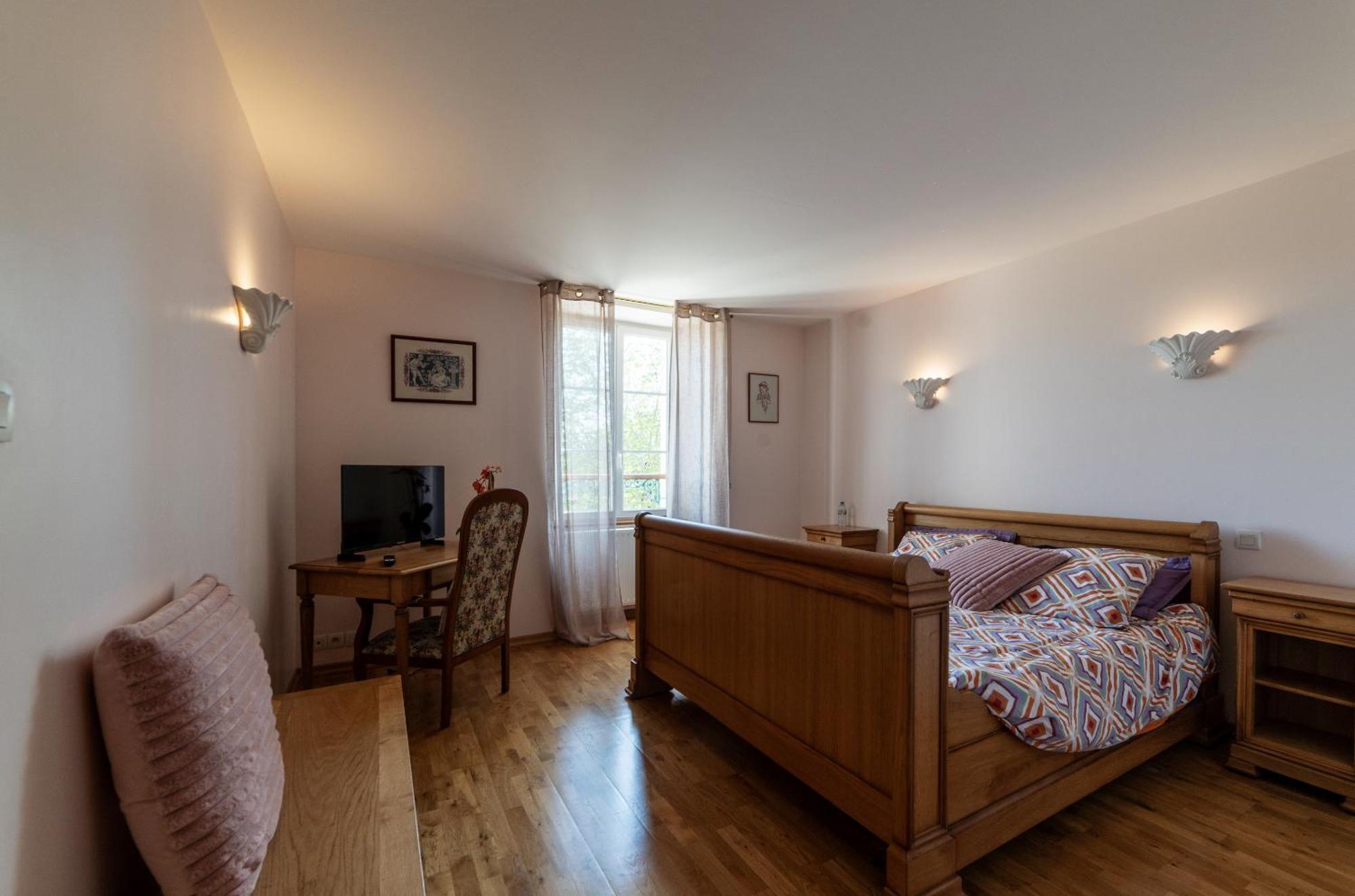 Bed and Breakfast Chambre D'Hotes Le Val Du Chapelain Montigny-la-Resle Zimmer foto
